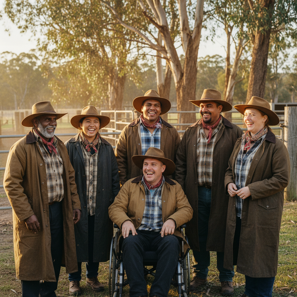 Cowboy Dress Ups - Immerse in Playfulness - NDIS respite therapeutic activity